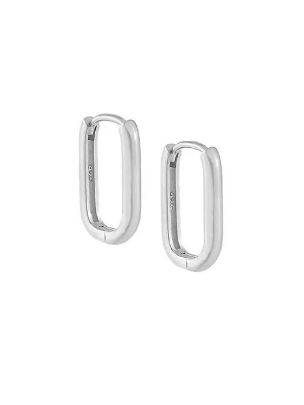 Solid Oval Huggie Earring sold by GAP
