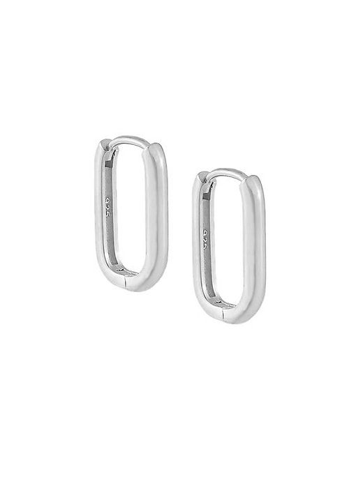 Solid Oval Huggie Earring sold by GAP