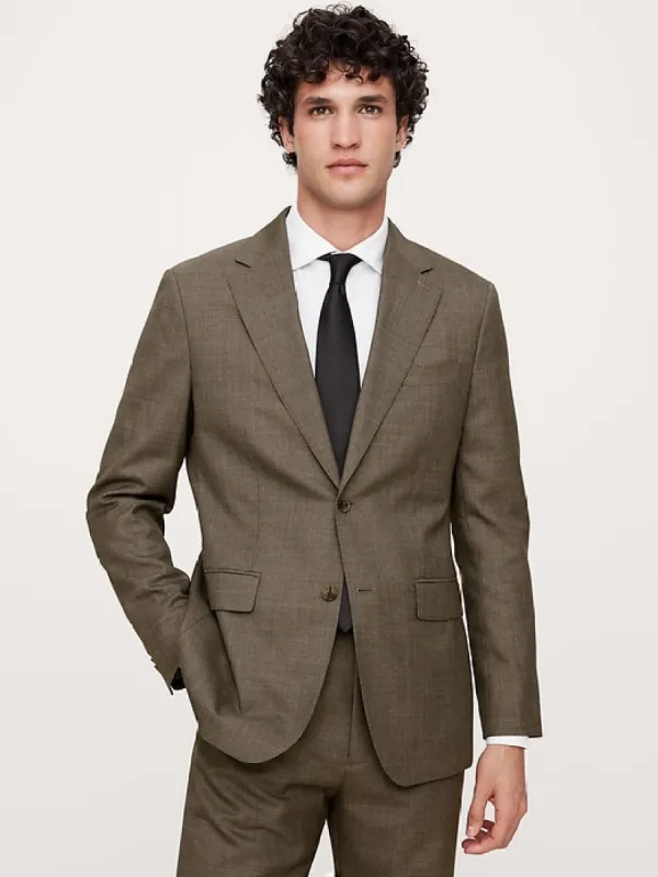 Signature Italian Rustico Suit Jacket sold by Banana Republic