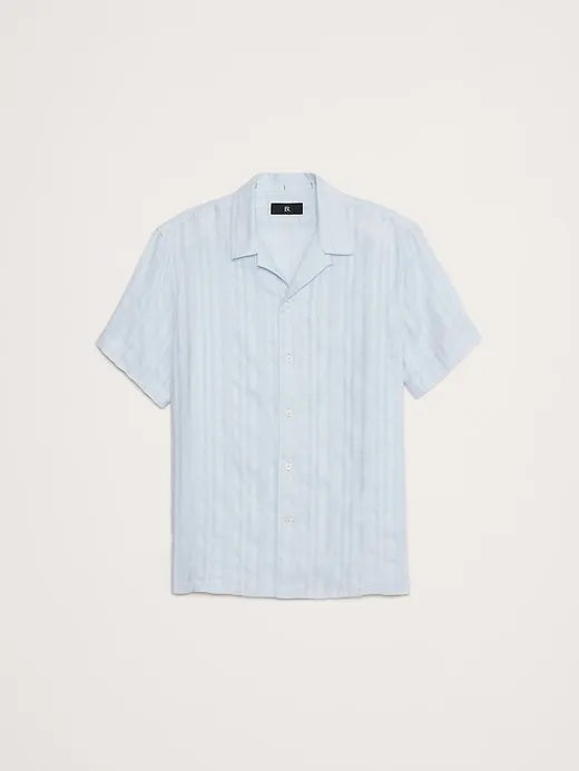 Linen-Cotton Resort Shirt sold by Banana Republic product image thumbnail 4