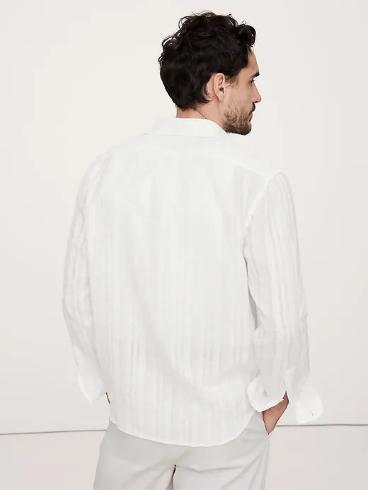 Linen-Cotton Shirt sold by Banana Republic product image thumbnail 2