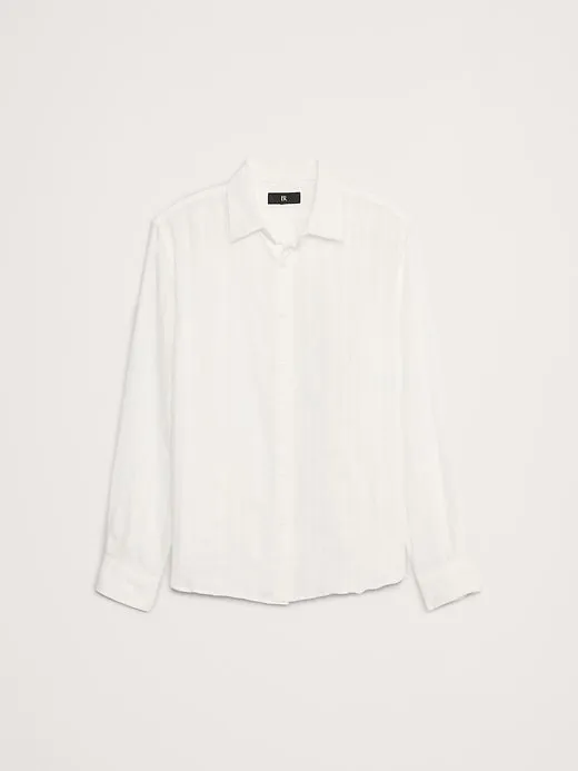Linen-Cotton Shirt sold by Banana Republic product image thumbnail 4