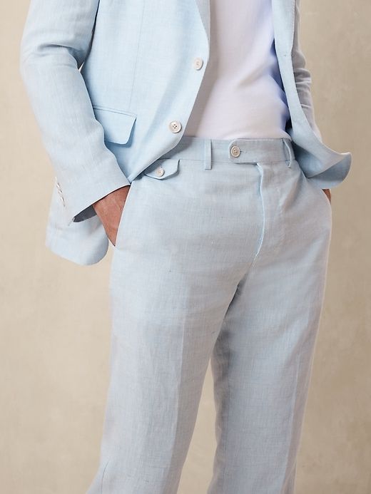 Corcoran European Linen Suit Pant sold by Banana Republic product image thumbnail 3