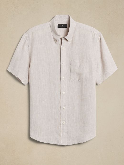 Castelletto Linen Shirt sold by Banana Republic product image thumbnail 4