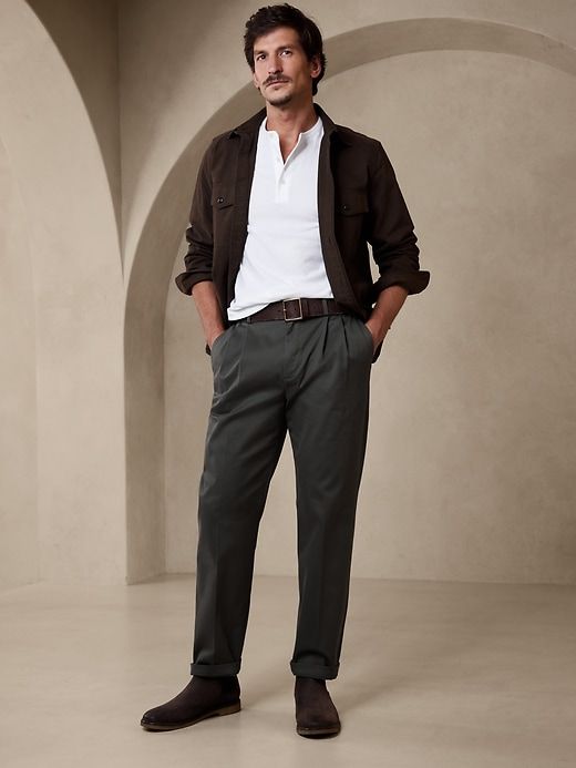 Soft Wash Henley T-Shirt sold by Banana Republic product image thumbnail 3