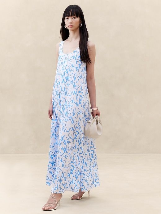 Serenade Silk Maxi Dress sold by Banana Republic