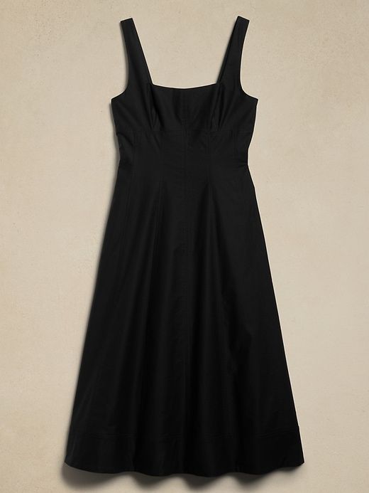 Natalia Square-Neck Midi Dress sold by Banana Republic product image thumbnail 4