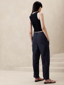 Mya Cotton-Linen Cargo Pant sold by Banana Republic