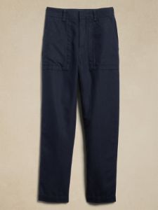 Mya Cotton-Linen Cargo Pant sold by Banana Republic