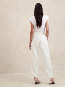 Mya Cotton-Linen Cargo Pant sold by Banana Republic