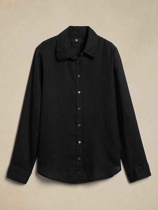The Perfect Linen Shirt sold by Banana Republic product image thumbnail 4