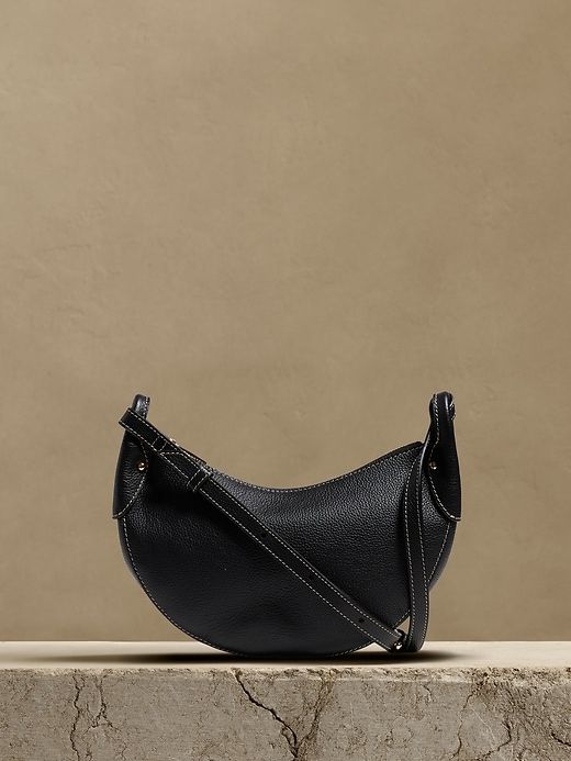 Vida Half-Moon Shoulder Bag sold by Banana Republic
