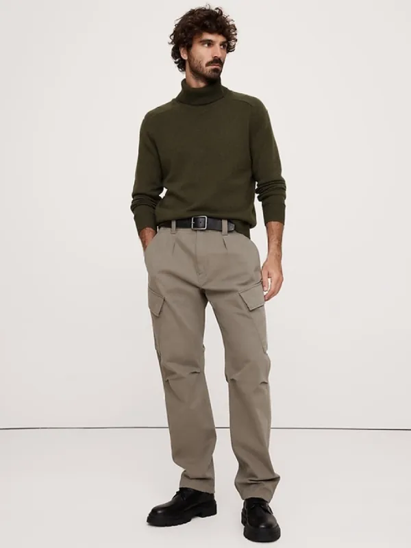 Merino-Cashmere Turtleneck Sweater sold by Banana Republic