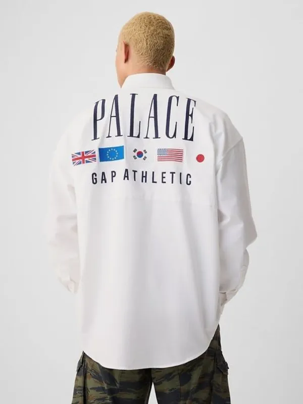 Palace Gap Oxford Drop Shoulder sold by GAP