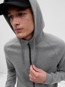 GapFit Tech Fleece Full-Zip Hoodie sold by GAP