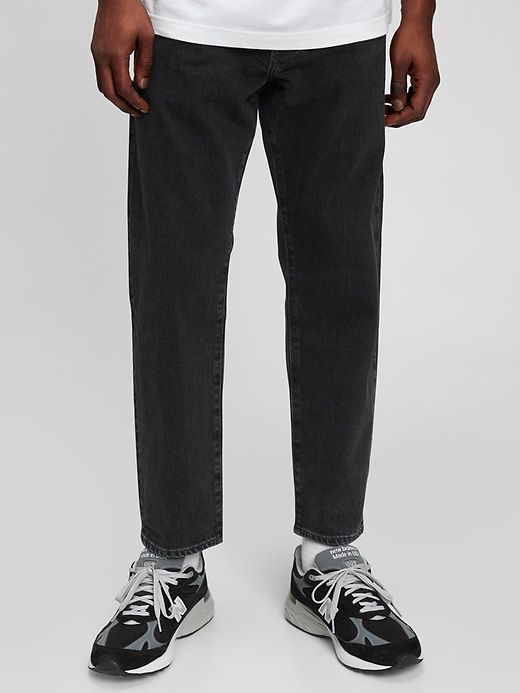 Cropped Straight Jeans in GapFlex with Washwell sold by GAP product image thumbnail 3
