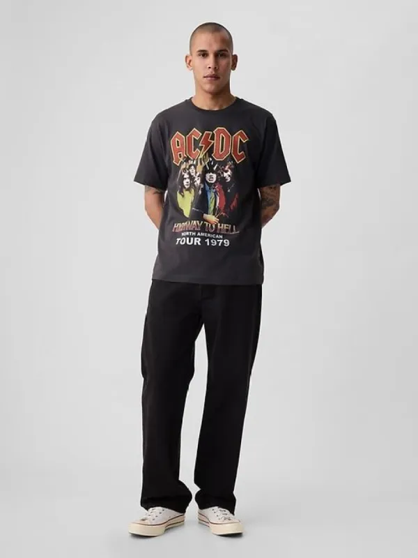 AC/DC 1979 Tour Graphic T-Shirt sold by GAP
