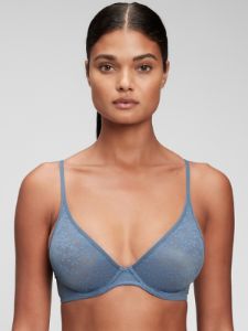 Bare Natural Lace Plunge Bra sold by GAP