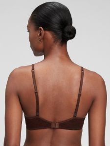 Bare Natural Lace Plunge Bra sold by GAP