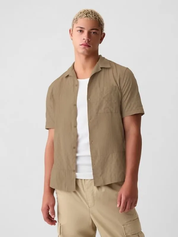 Textured Resort Shirt sold by GAP
