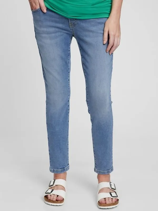 Maternity True Waistband Full Panel True Skinny Jeans sold by GAP