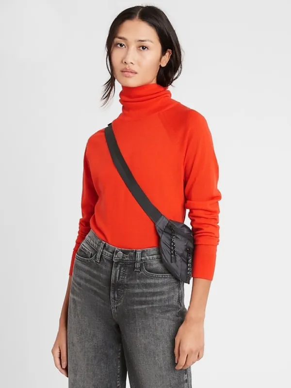 Merino Turtleneck Sweater in Responsible Wool sold by Banana Republic