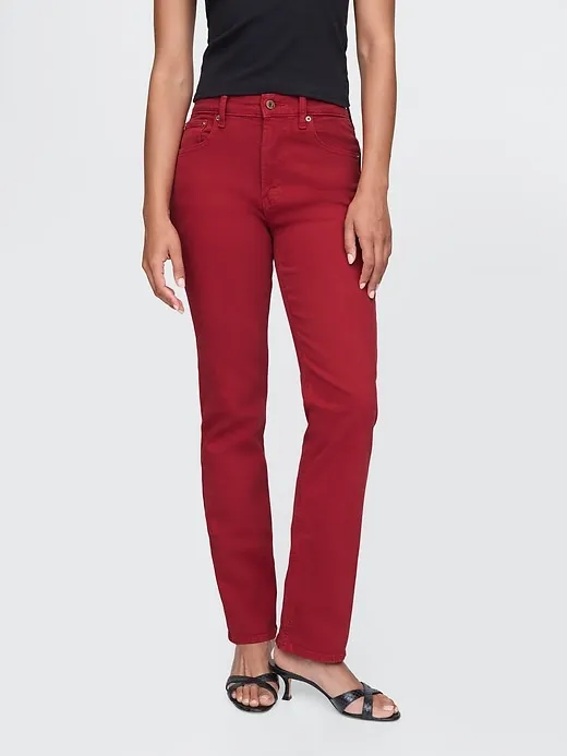 High Rise '90s Straight Jeans sold by GAP product image thumbnail 2