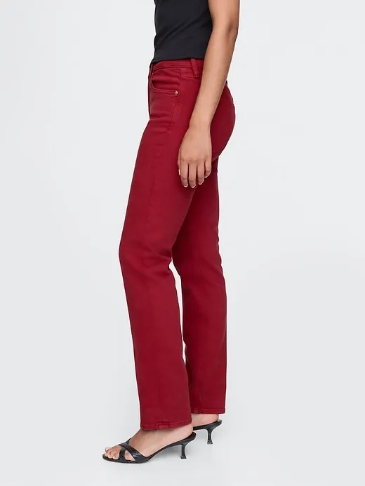 High Rise '90s Straight Jeans sold by GAP product image thumbnail 3