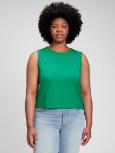 Shrunken Muscle Tank Top sold by GAP
