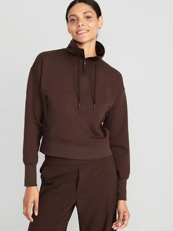 Dynamic Fleece Half Zip sold by GAP