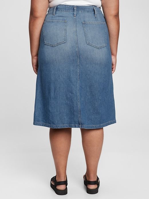 Denim Midi Skirt sold by GAP product image thumbnail 2