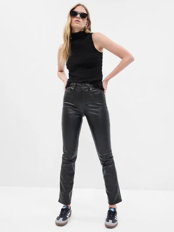 Smocked Mockneck Tank Top sold by GAP