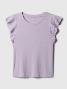 Essential Rib Flutter Sleeve Shirt sold by GAP