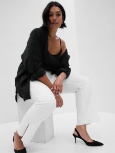 Mid Rise Split-Hem '90s Loose Jeans sold by GAP