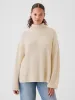 Oversized Split-Hem Mockneck Sweater sold by GAP