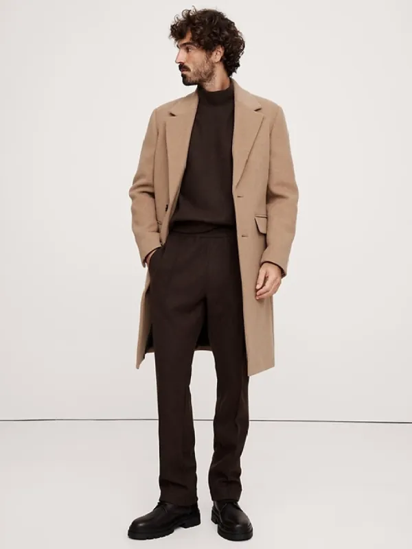 Brushed Jogger With Wool sold by Banana Republic