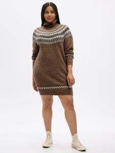 Fair Isle Turtleneck Mini Sweater Dress sold by GAP