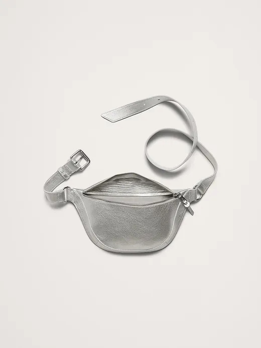 Metallic Leather Belt Bag sold by Banana Republic product image thumbnail 5