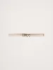Slim Metallic Leather Belt sold by Banana Republic