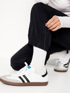 High-Waisted Ankle-Zip Cargo Joggers sold by GAP