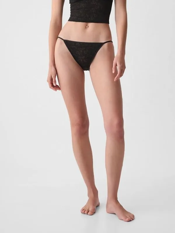Floral Lace Bikini sold by GAP