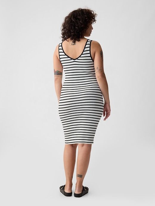Rib Midi Tank Dress sold by GAP product image thumbnail 5