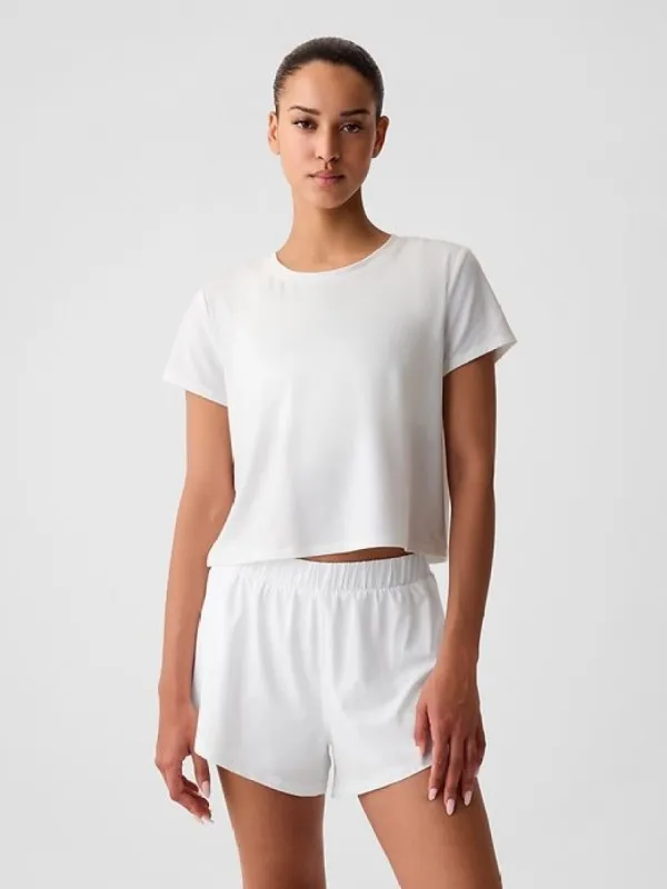 GapFit Breathe Cropped Shirt sold by GAP