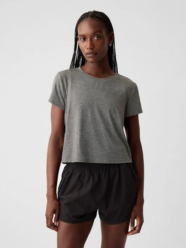 GapFit Breathe Cropped Shirt sold by GAP