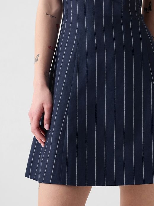 Linen-Cotton Mini Dress sold by GAP product image thumbnail 4