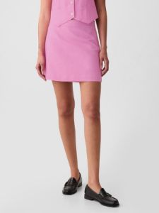 Linen-Cotton Mini Skirt sold by GAP
