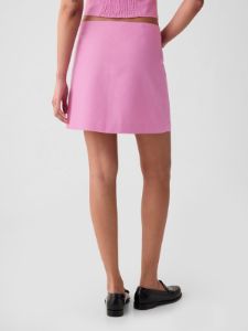 Linen-Cotton Mini Skirt sold by GAP
