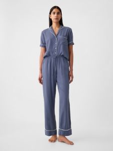Linen-Blend PJ Pants sold by GAP
