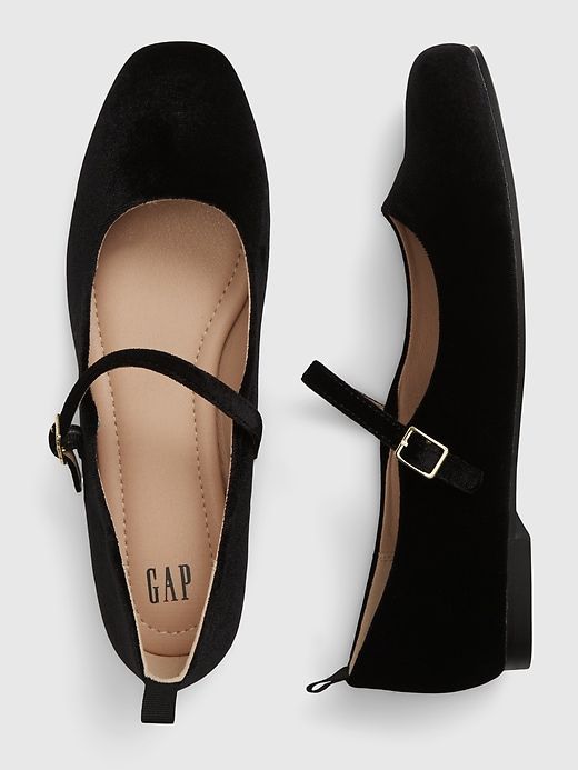 Velvet Mary Jane Flats sold by GAP product image thumbnail 2