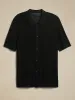 Riviera Mesh Sweater Polo sold by Banana Republic